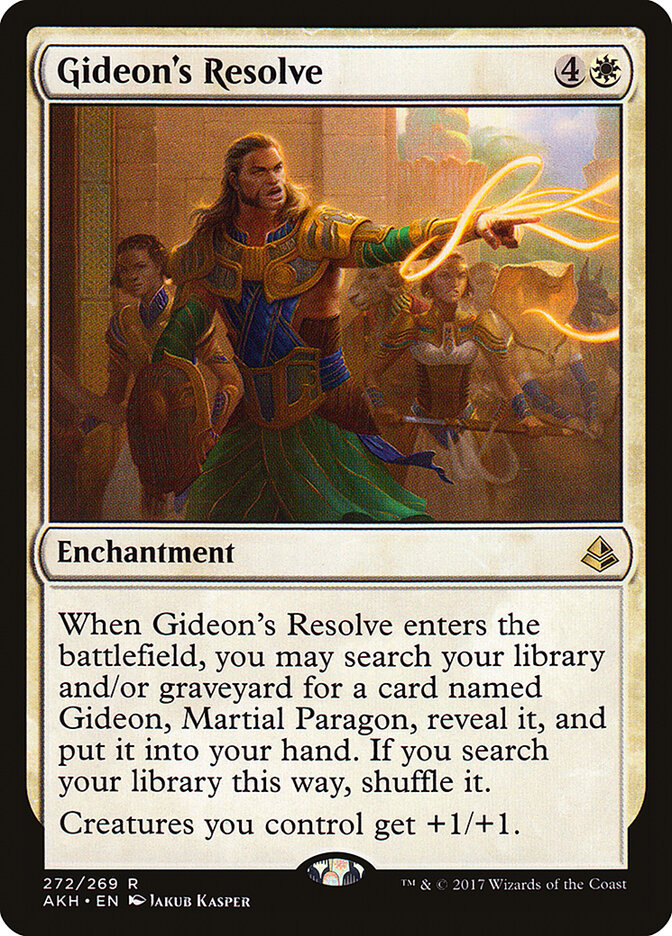 Gideon's Resolve (272) - Amonkhet (AKH)