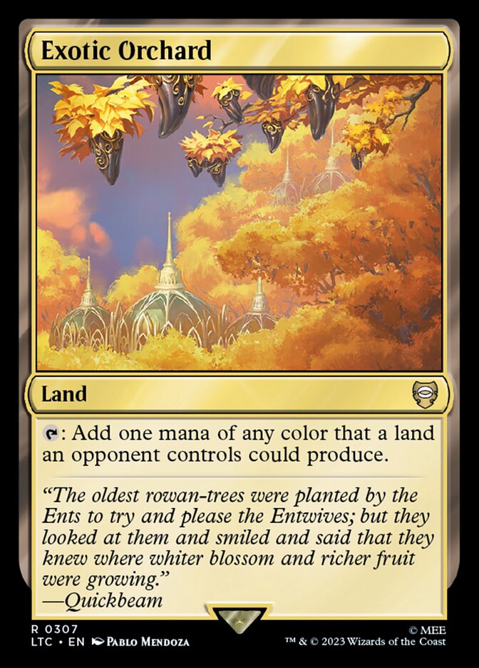 Exotic Orchard (307) - Tales of Middle-earth Commander (LTC)