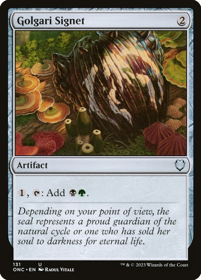 Golgari Signet (131) - Phyrexia: All Will Be One Commander (ONC)