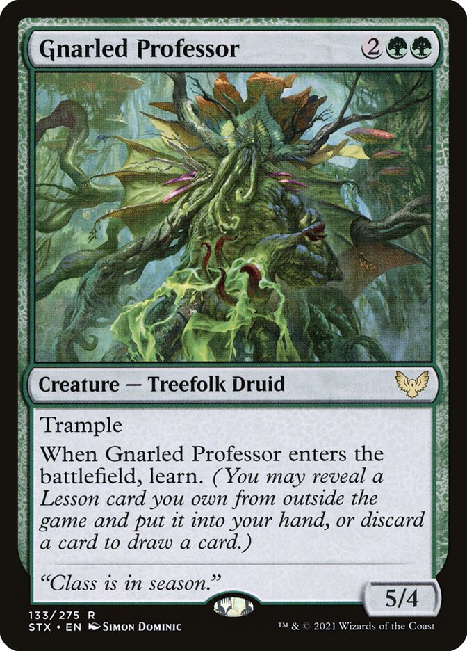 Gnarled Professor (133) - Strixhaven: School of Mages (STX)