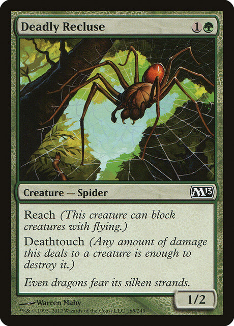 Deadly Recluse (165) - Magic 2013 (M13)