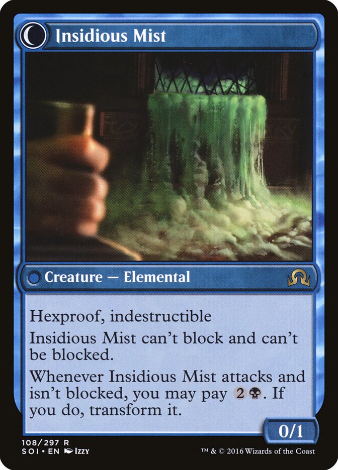 Elusive Tormentor // Insidious Mist (108) - Shadows over Innistrad (SOI)