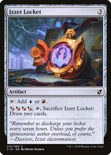 Izzet Locket (215) - Commander 2019 (C19)