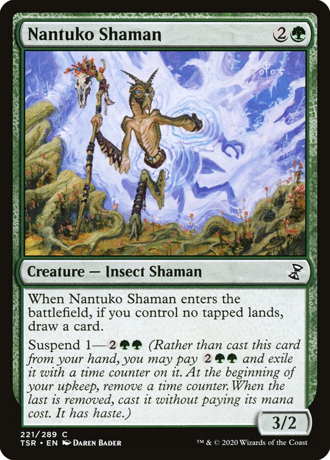 Nantuko Shaman (221) - Time Spiral Remastered (TSR)