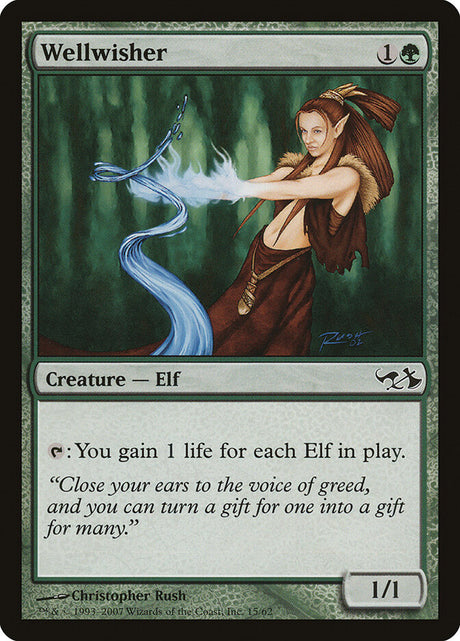 Wellwisher (15) - Duel Decks: Elves vs. Goblins (DD1)