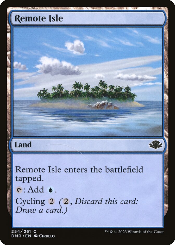Remote Isle (254) - Dominaria Remastered (DMR)