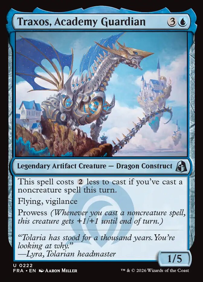 Traxos, Academy Guardian (222) - Reality Fracture (FRA)