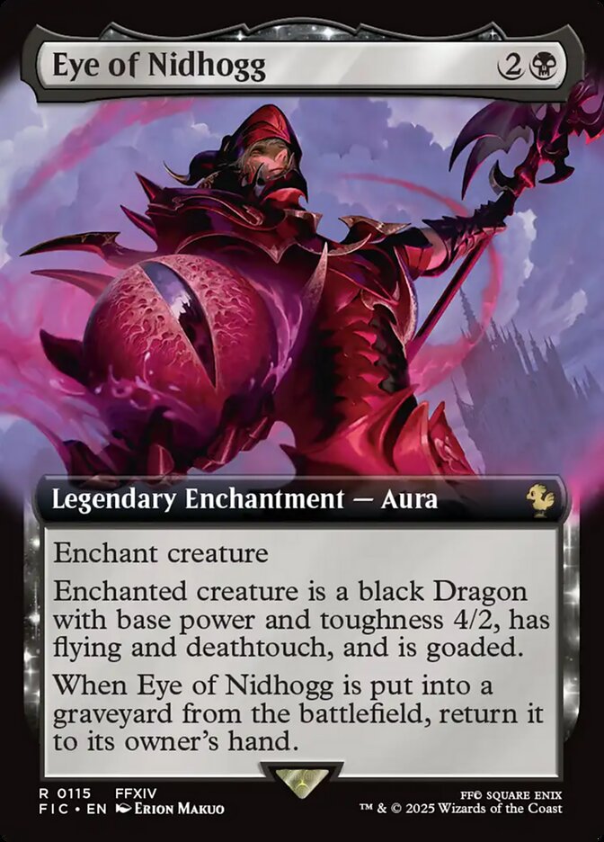 Eye of Nidhogg (115) - [Extended Art] Final Fantasy Commander (FIC)