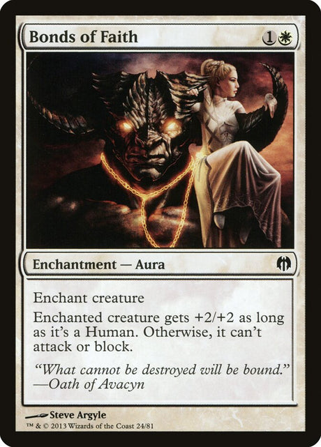 Bonds of Faith (24) - Duel Decks: Heroes vs. Monsters (DDL)