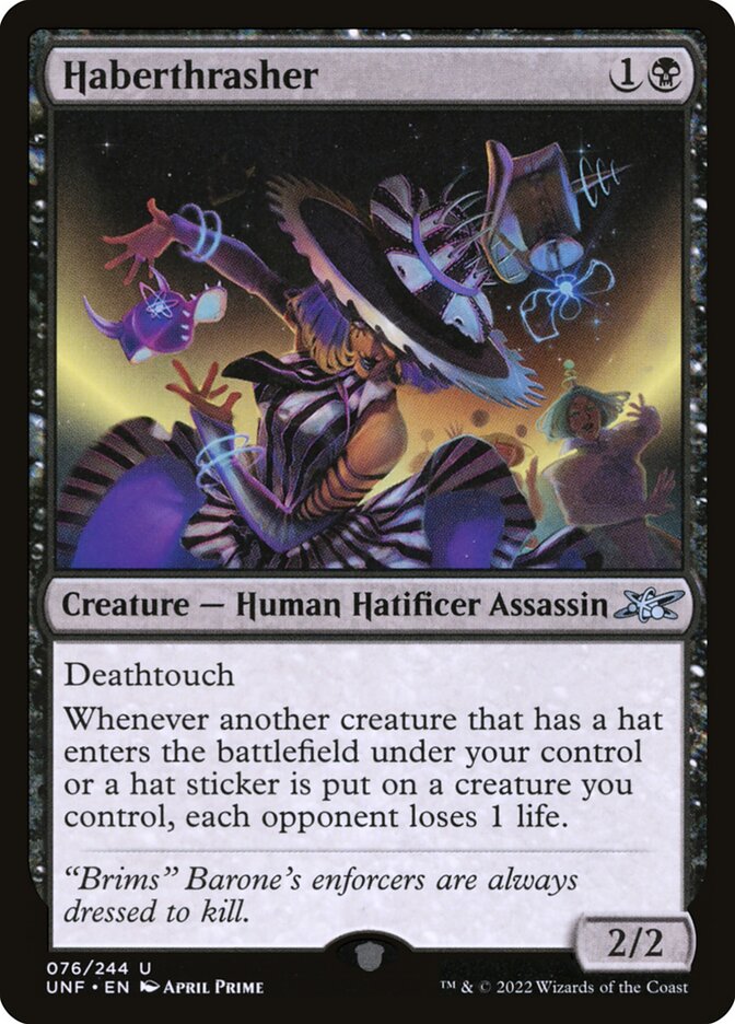 Haberthrasher (76) - Unfinity (UNF)