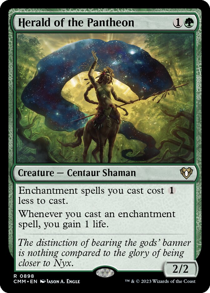 Herald of the Pantheon (898) - Commander Masters (CMM)