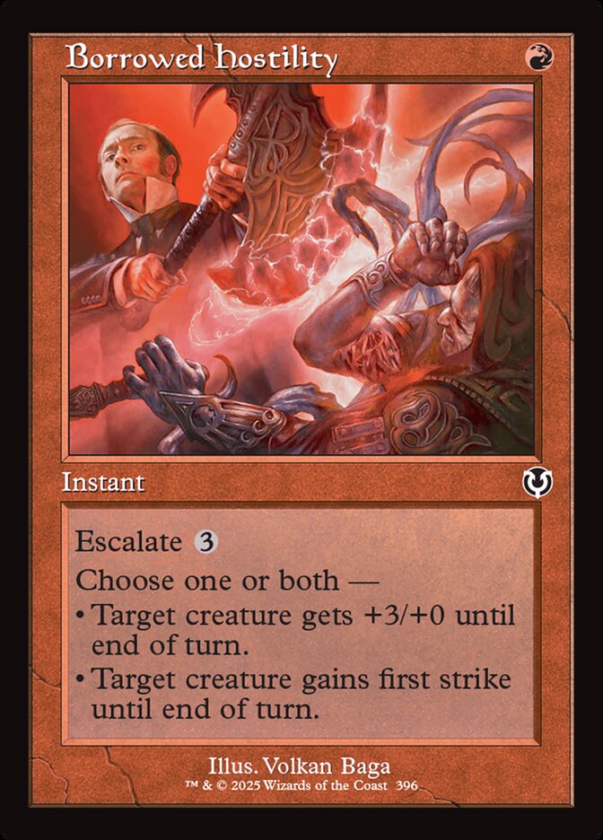Borrowed Hostility - [Retro Frame] Innistrad Remastered (INR)
