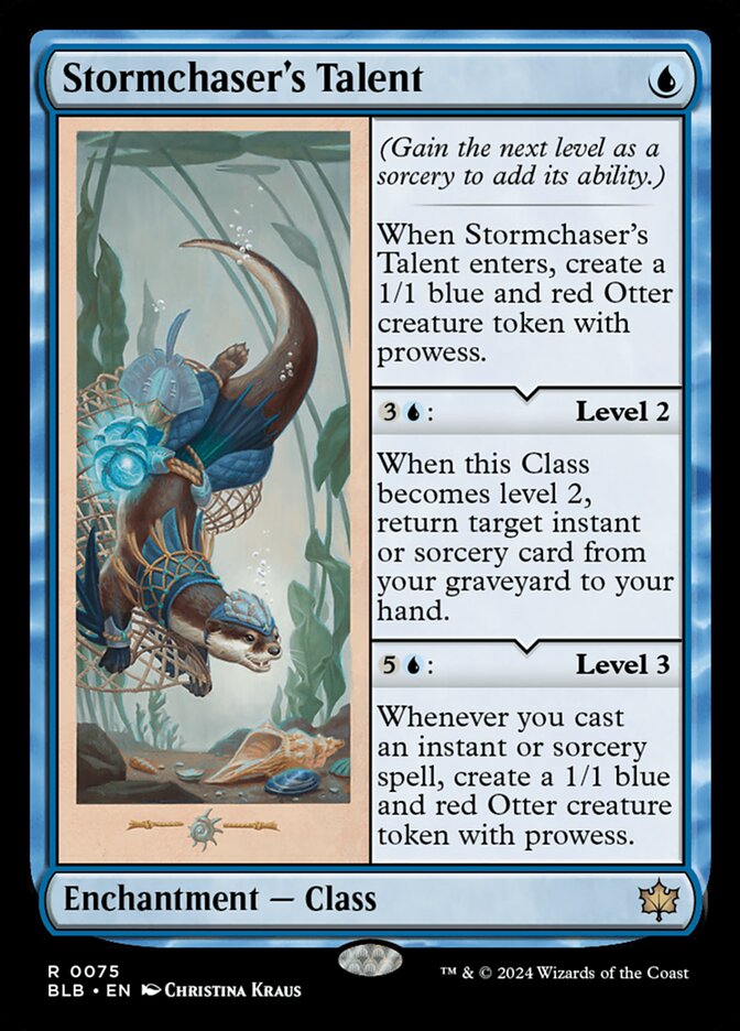 Stormchaser's Talent (75) - Bloomburrow (BLB)