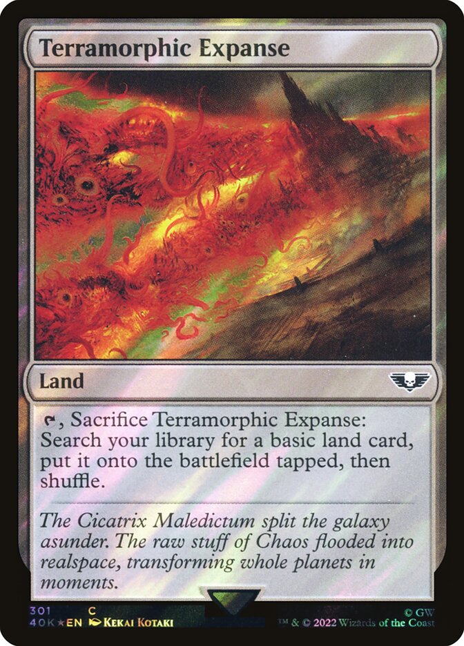 Terramorphic Expanse (301★) - Warhammer 40,000 Commander (40K)