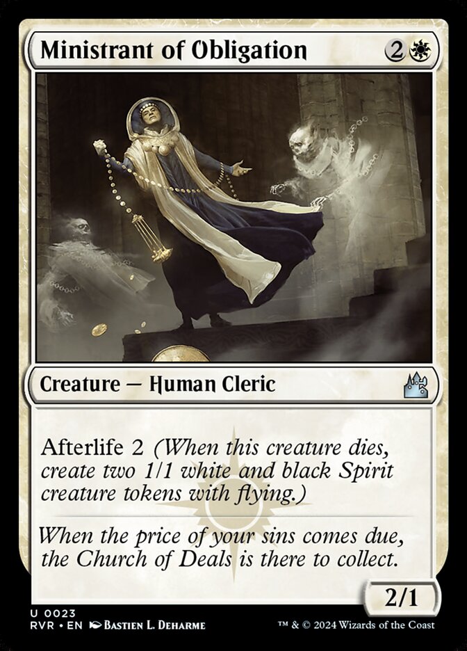 Ministrant of Obligation (23) - Ravnica Remastered (RVR)