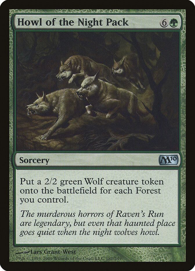 Howl of the Night Pack (187) - Magic 2010 (M10)