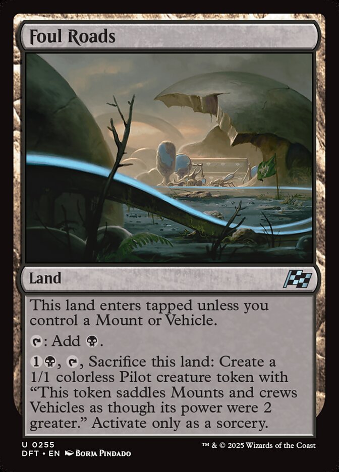 Foul Roads - [Foil] Aetherdrift (DFT)