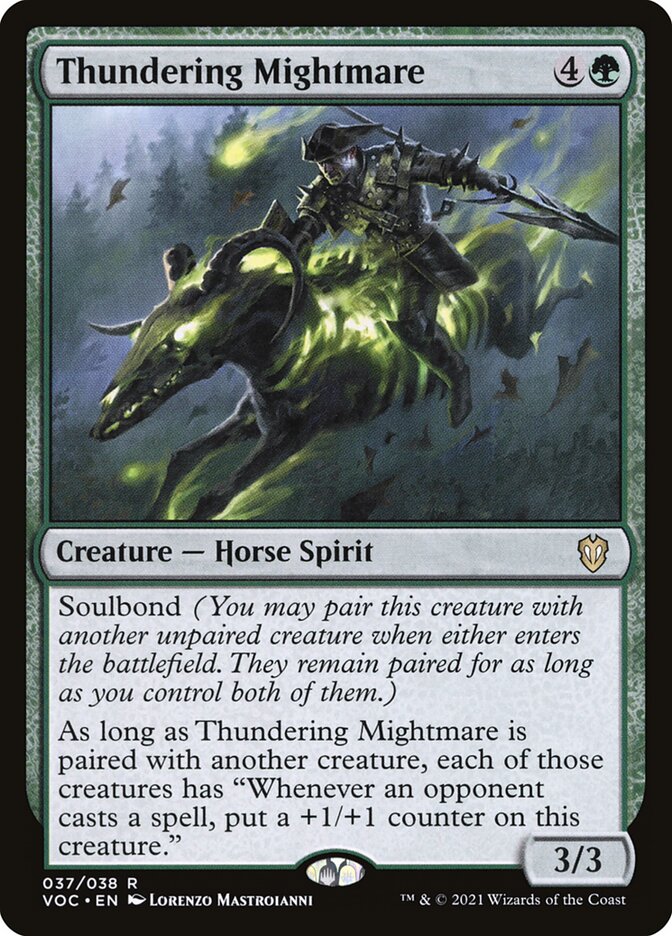 Thundering Mightmare (37) - Crimson Vow Commander (VOC)