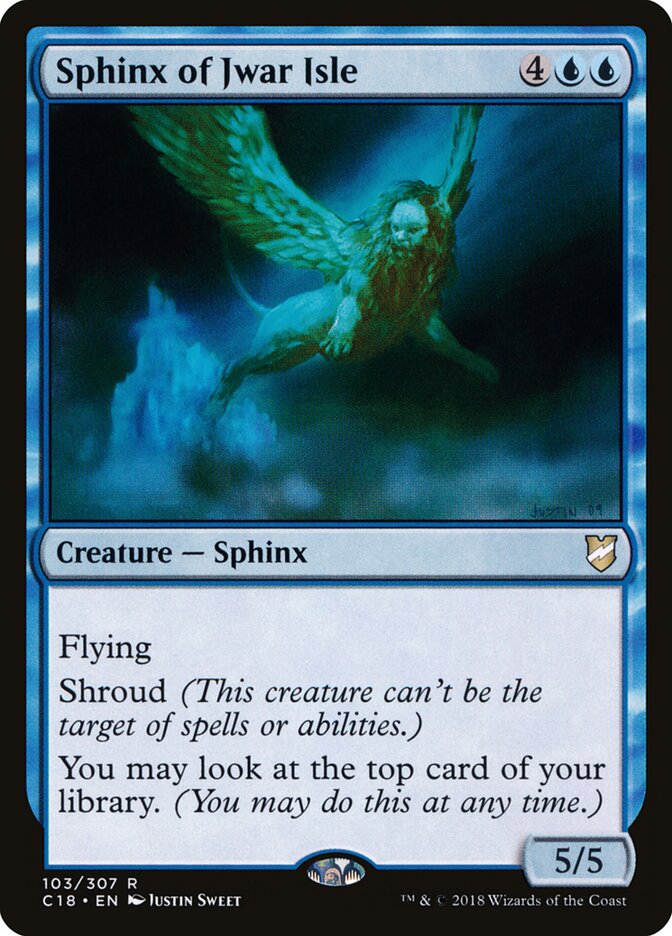 Sphinx of Jwar Isle (103) - Commander 2018 (C18)