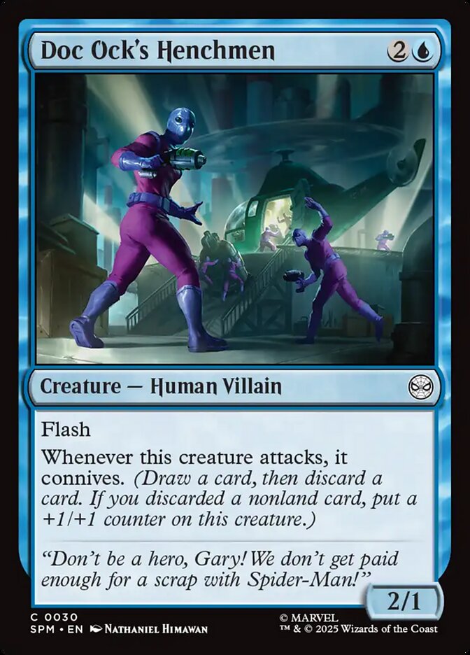 Doc Ock's Henchmen (30) - [Foil] Marvel's Spider-Man (SPM)