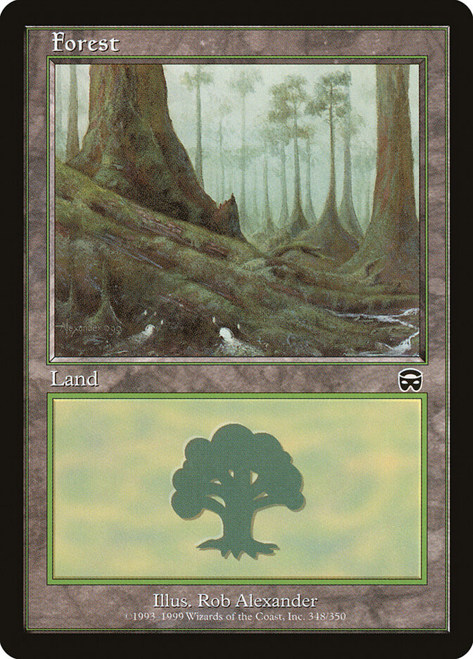 Forest (348) - Mercadian Masques (MMQ)