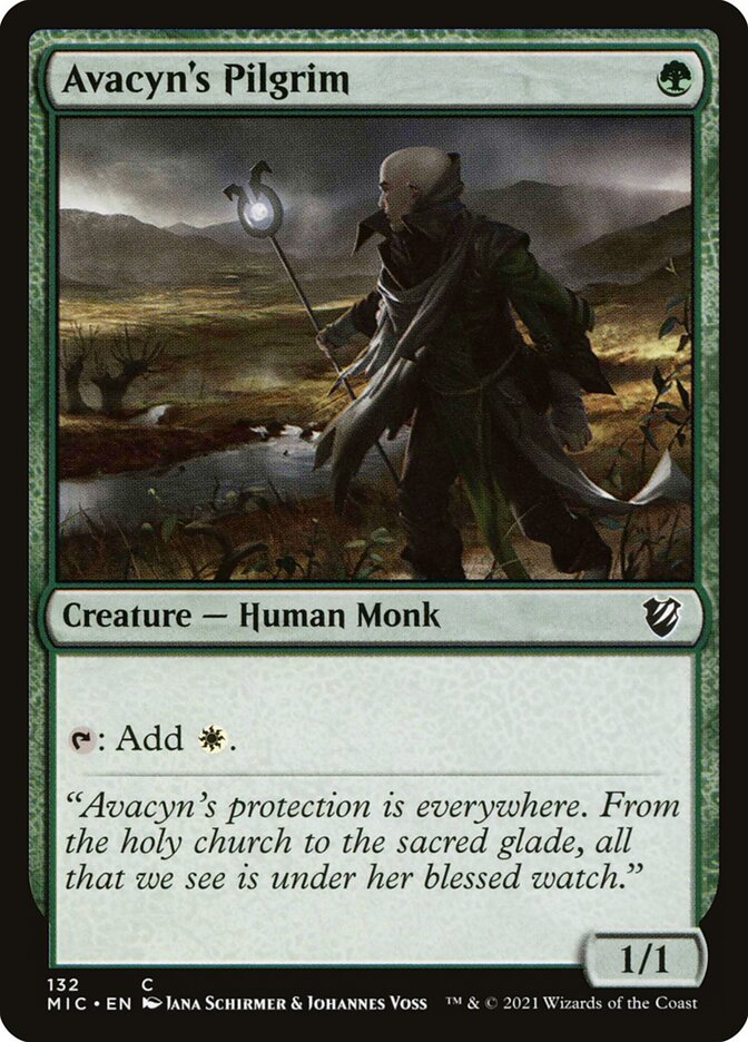 Avacyn's Pilgrim (132) - Midnight Hunt Commander (MIC)