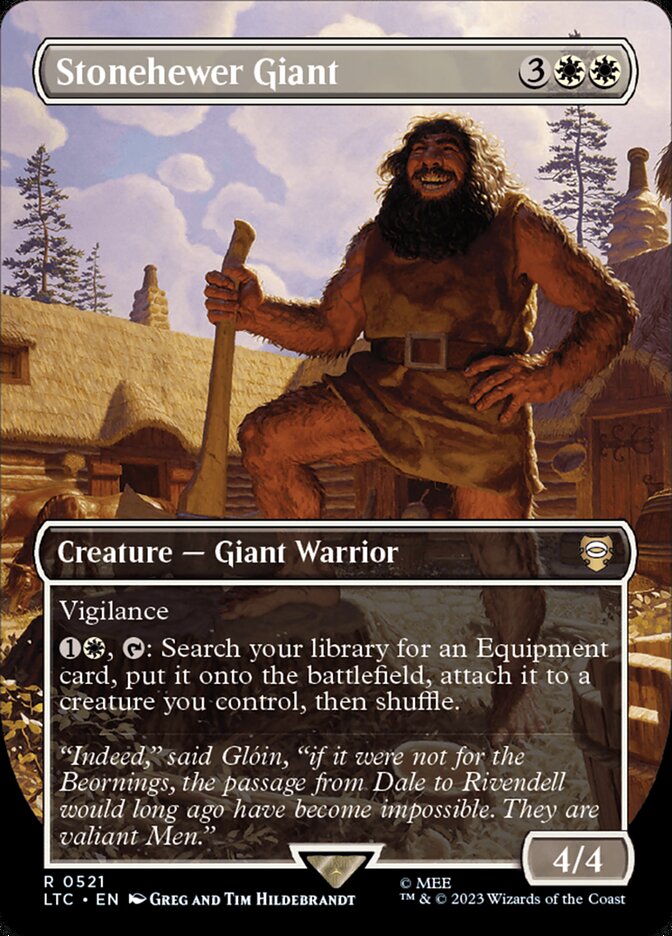 Stonehewer Giant (521) - Tales of Middle-earth Commander (LTC)