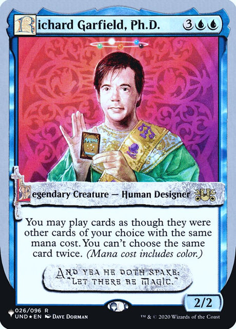Richard Garfield, Ph.D. (17) - The List (Unfinity Foil Edition) (ULST)