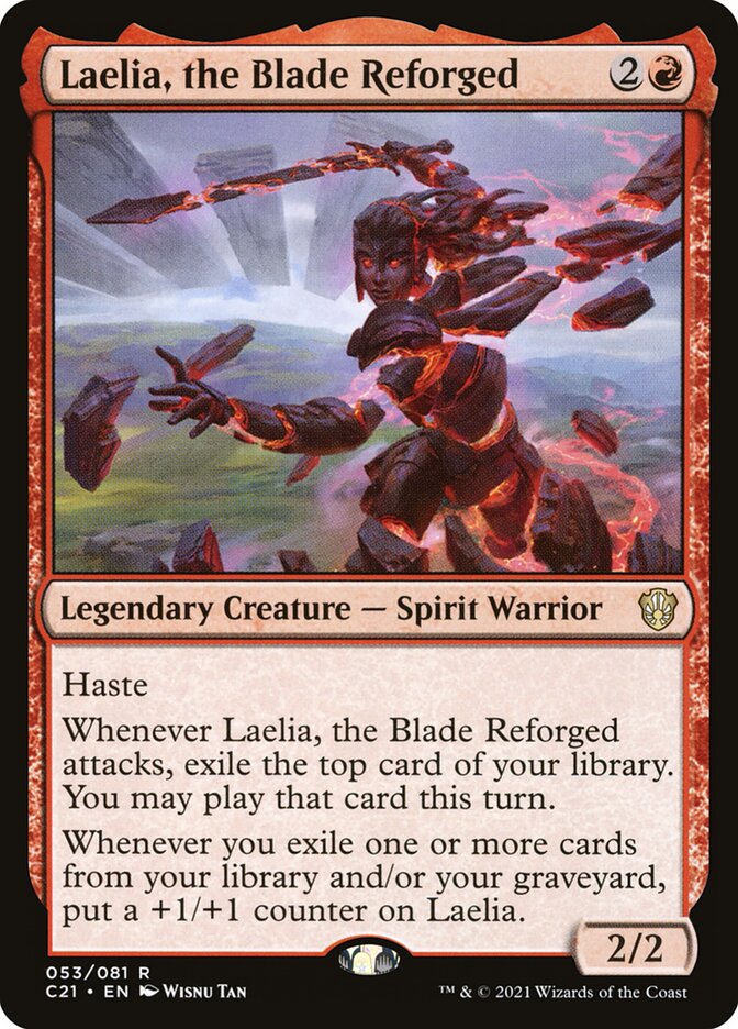 Laelia, the Blade Reforged (53) - Commander 2021 (C21)