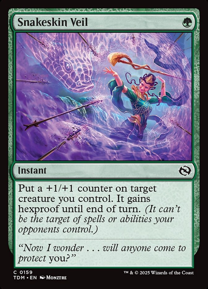 Snakeskin Veil (159) - Tarkir: Dragonstorm (TDM)
