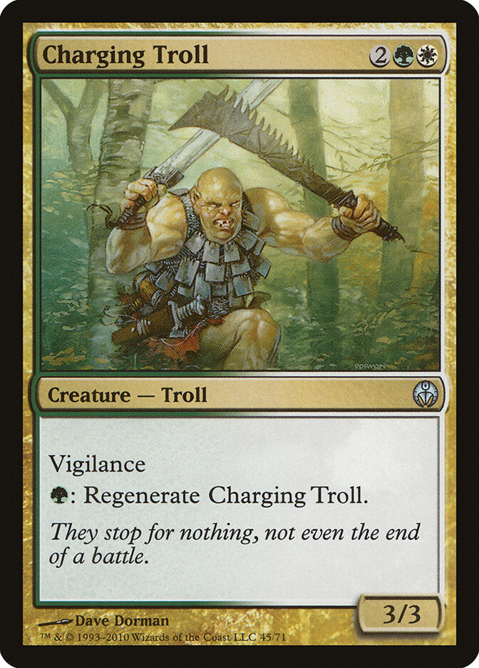 Charging Troll (45) - Duel Decks: Phyrexia vs. the Coalition (DDE)