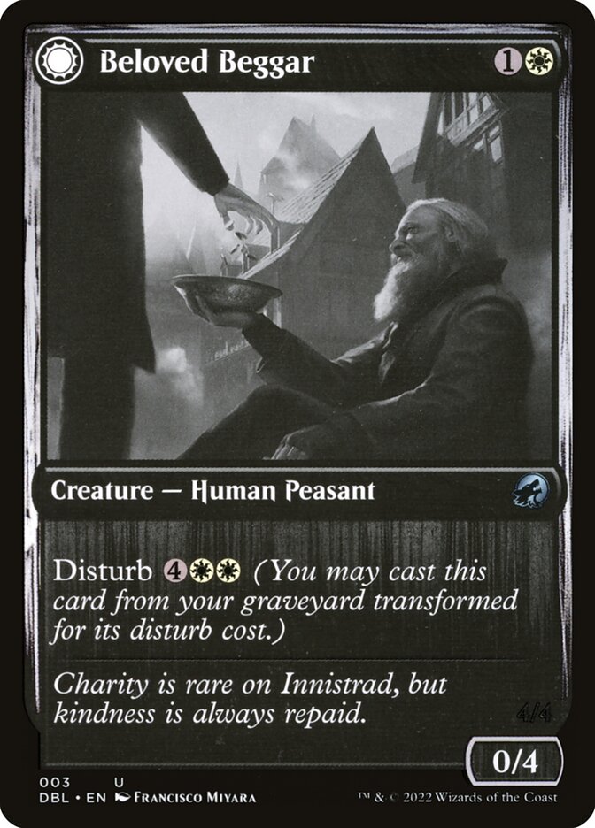 Beloved Beggar // Generous Soul - [Foil] Innistrad: Double Feature (DBL)