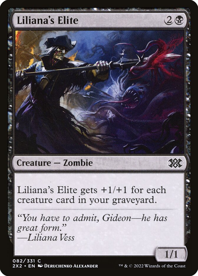 Liliana's Elite (82) - Double Masters 2022 (2X2)