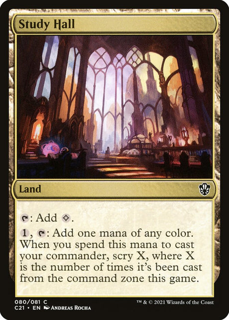 Study Hall (80) - Commander 2021 (C21)