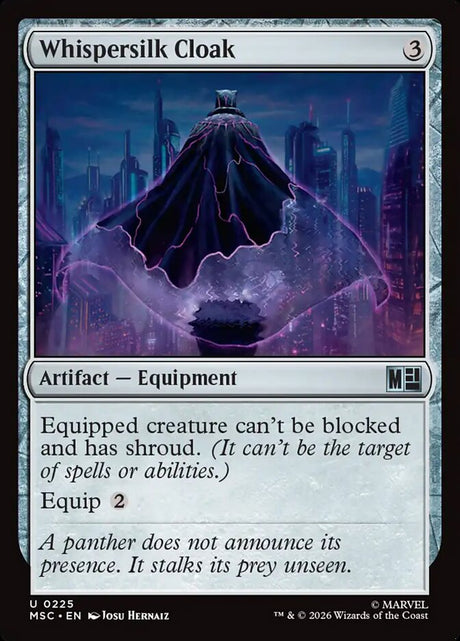 Whispersilk Cloak (225) - Marvel Super Heroes Commander (MSC)