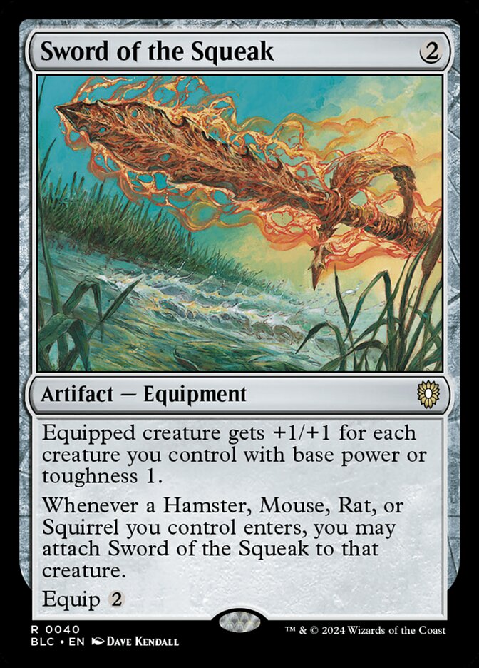 Sword of the Squeak - Bloomburrow Commander (BLC)