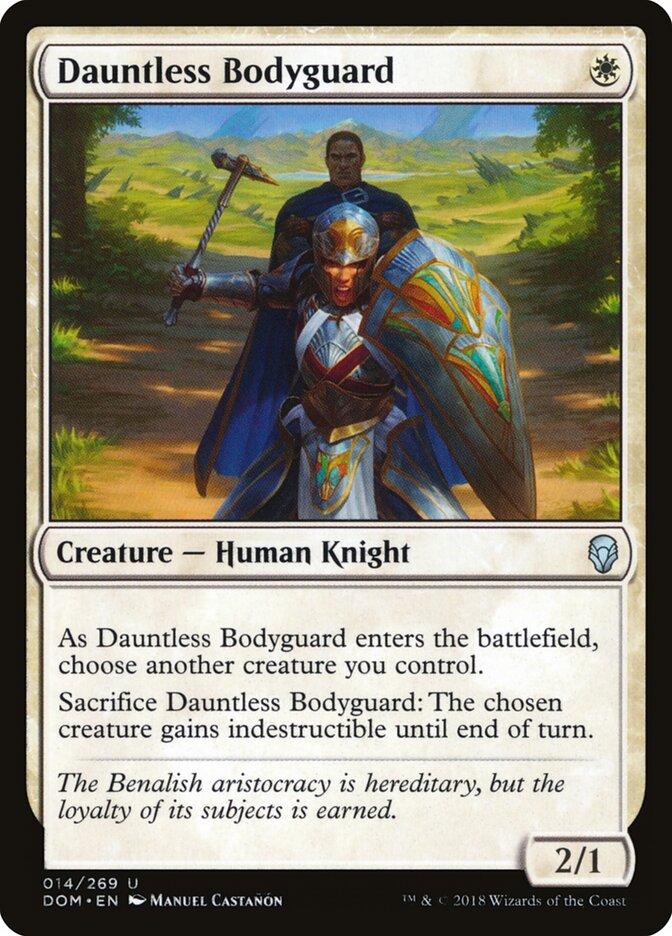 Dauntless Bodyguard (14) - Dominaria (DOM)