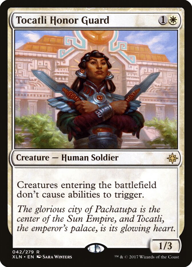 Tocatli Honor Guard (42) - Ixalan (XLN)