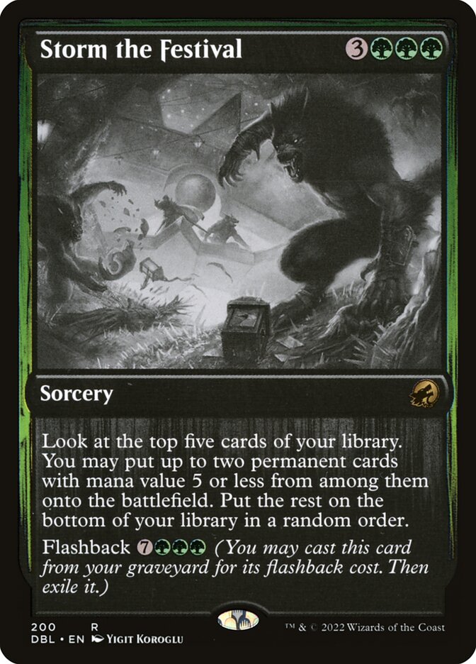 Storm the Festival - [Foil] Innistrad: Double Feature (DBL)
