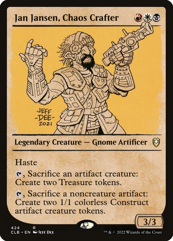Jan Jansen, Chaos Crafter (424) - Commander Legends: Battle for Baldur's Gate (CLB)
