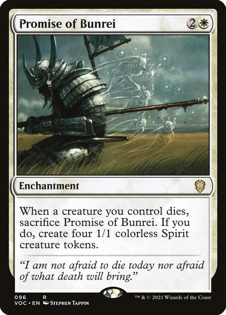 Promise of Bunrei (96) - Crimson Vow Commander (VOC)