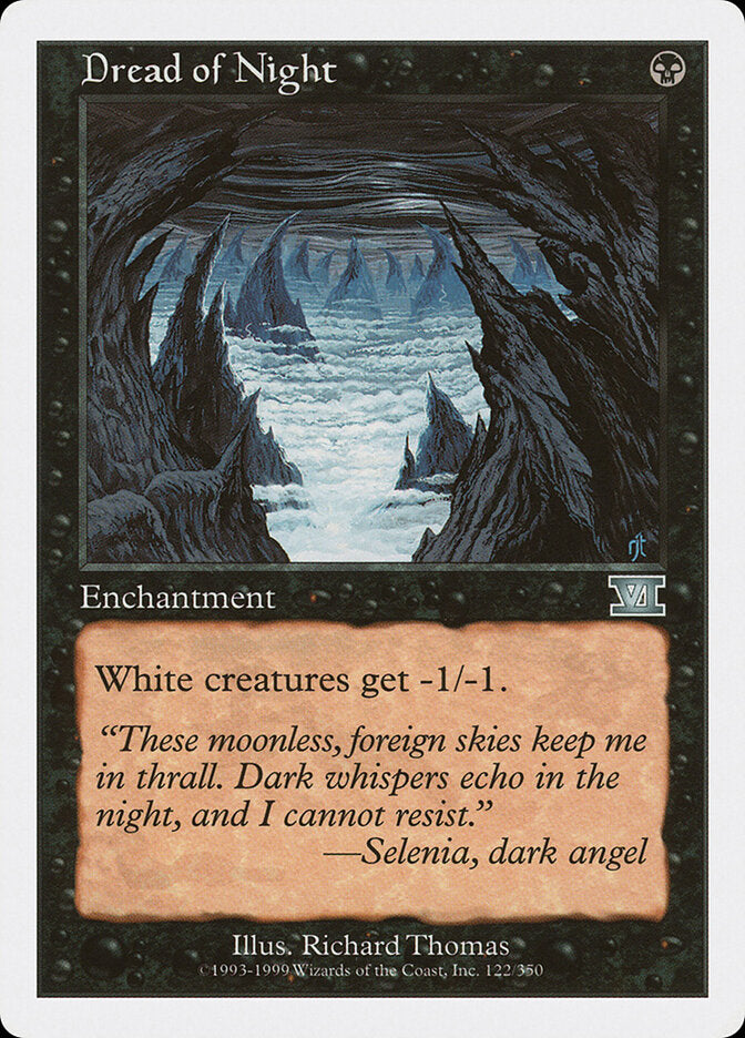 Dread of Night (122) - Classic Sixth Edition (6ED)