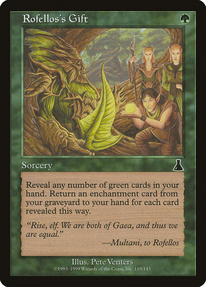 Rofellos's Gift (119) - Urza's Destiny (UDS)