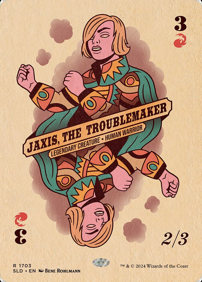 Jaxis, the Troublemaker (1703) - Secret Lair Drop (SLD)