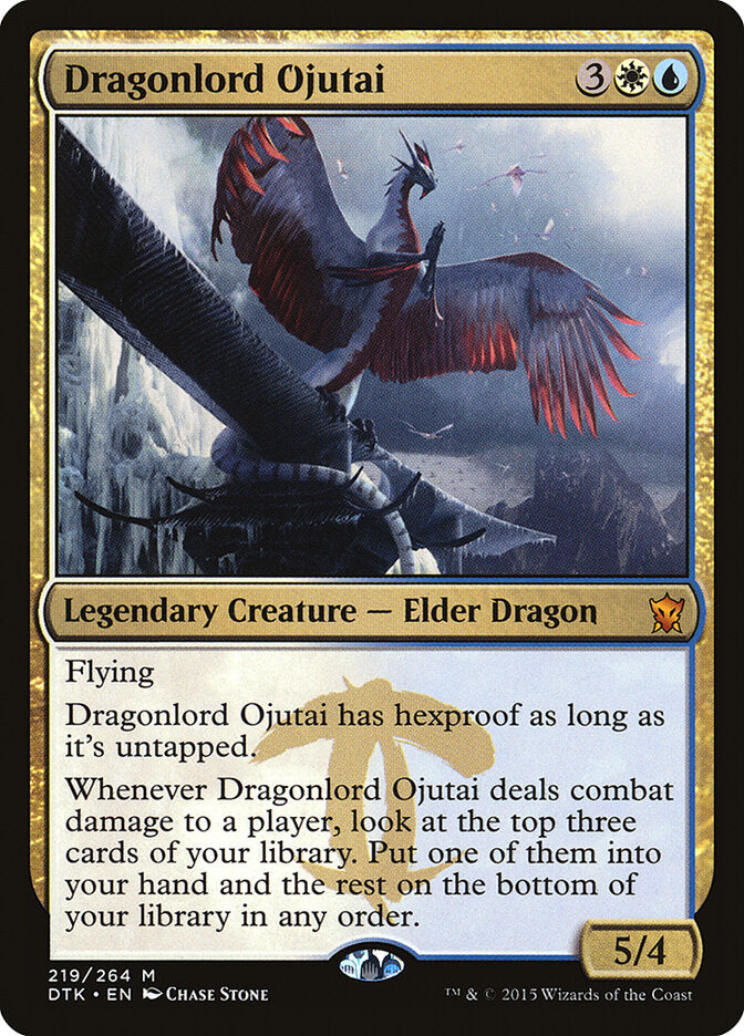 Dragonlord Ojutai (219) - Dragons of Tarkir (DTK)