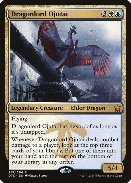 Dragonlord Ojutai (219) - Dragons of Tarkir (DTK)