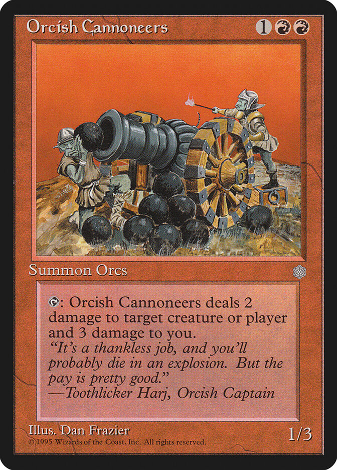 Orcish Cannoneers (205) - Ice Age (ICE)