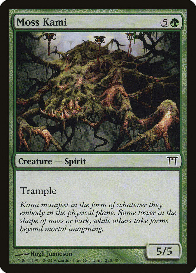 Moss Kami (228) - Champions of Kamigawa (CHK)