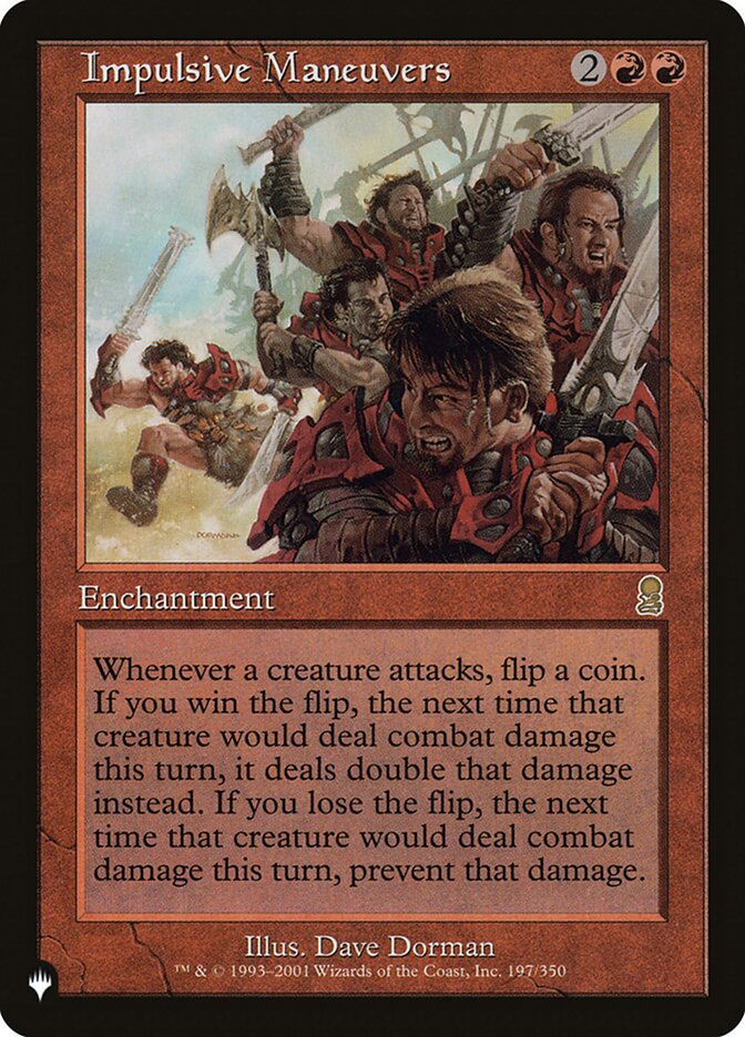 Impulsive Maneuvers - The List (PLST)