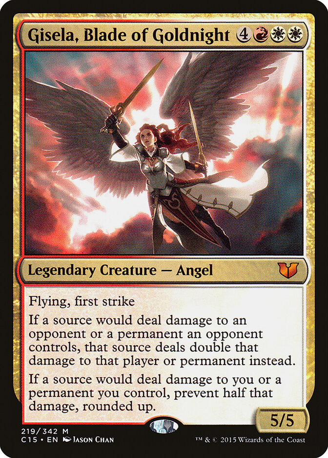 Gisela, Blade of Goldnight (219) - Commander 2015 (C15)